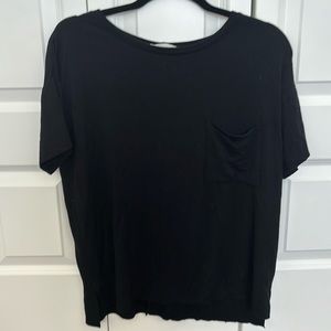 Black Boutique Pocket Tee